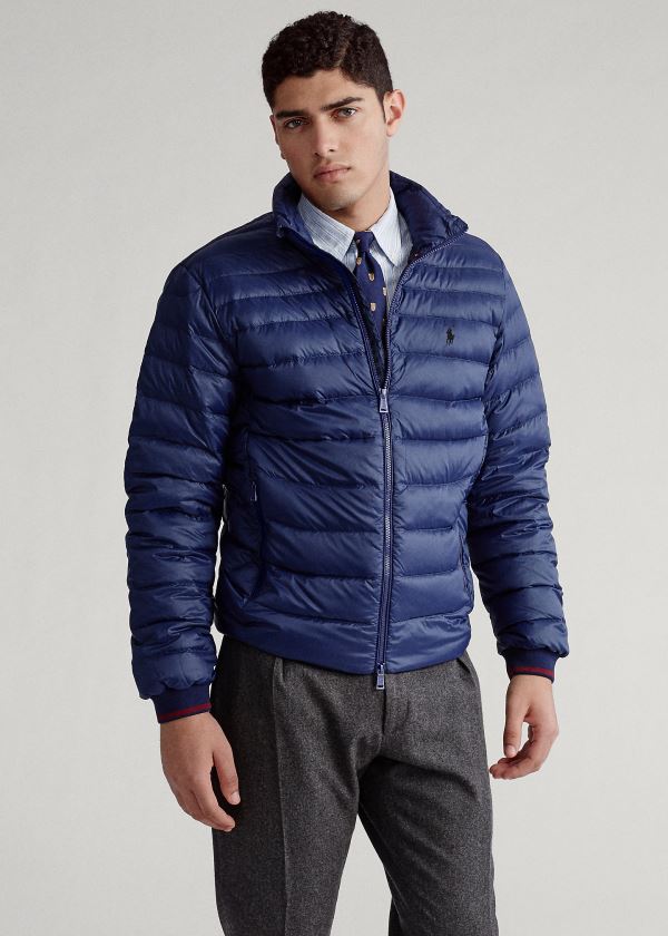 Jaqueta Pena De Ganso Polo Ralph Lauren Packable Quilted Homem 56348-OKFG